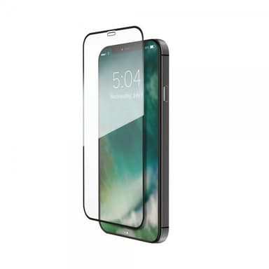 XQISIT iPhone 12/iPhone 12 Pro Skjermbeskytter Tough Glass Case Fit Size