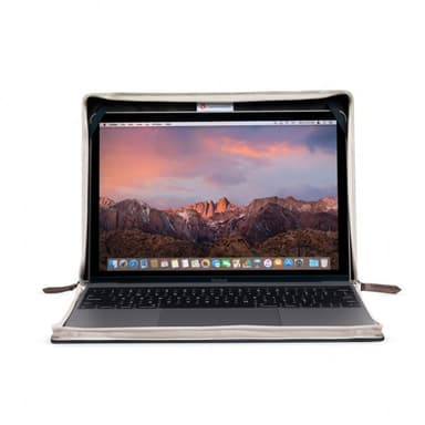 Twelve South MacBook Pro 13 Touch Bar (A1706 A1708 A1989 A2159) Etui BookBook Vol 2 Ekte Skinn Brun