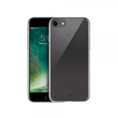 XQISIT iPhone 7/8/SE Deksel Flex Case Transparent Klar