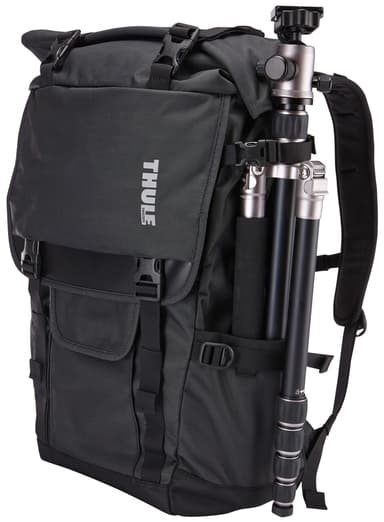 Thule Covert Rolltop kamera-ryggsekk (sort)
