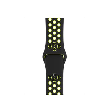 Apple Watch reim 38 mm Nike Sport-reim (black/volt)
