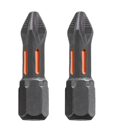 Bits, 25 mm, torsion, PH3, 2 st., på SB-kort