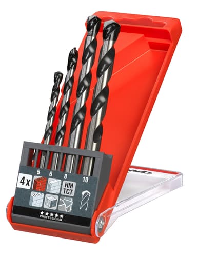 Murbor, ROCKER, 5-10 mm, 4 deler