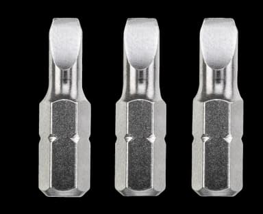 Bits, 25 mm, industri, RAKA, 3 st., på SB-kort