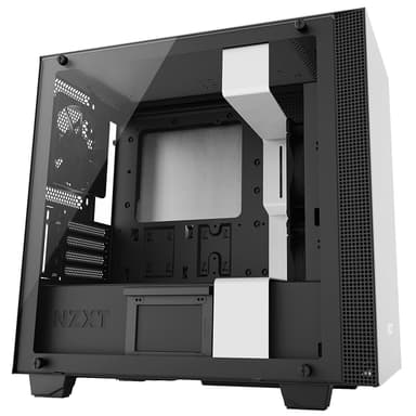 NZXT H400i Micro ATX PC-kabinett (matt hvit)