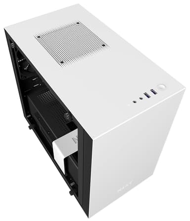NZXT H200i Mini-ITX PC-kabinett (matt hvit)