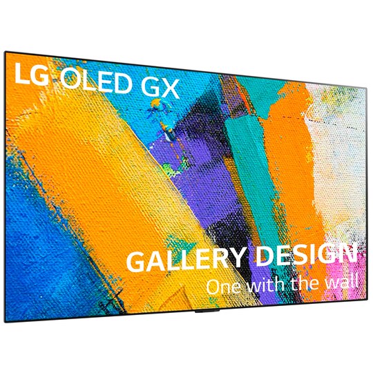 LG 65" GX 4K OLED TV OLED65GX med integrert veggfeste (2020)