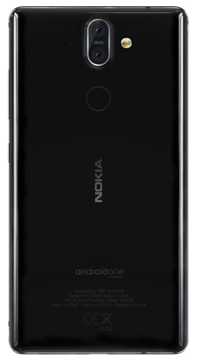 Nokia 8 Sirocco smarttelefon (sort)