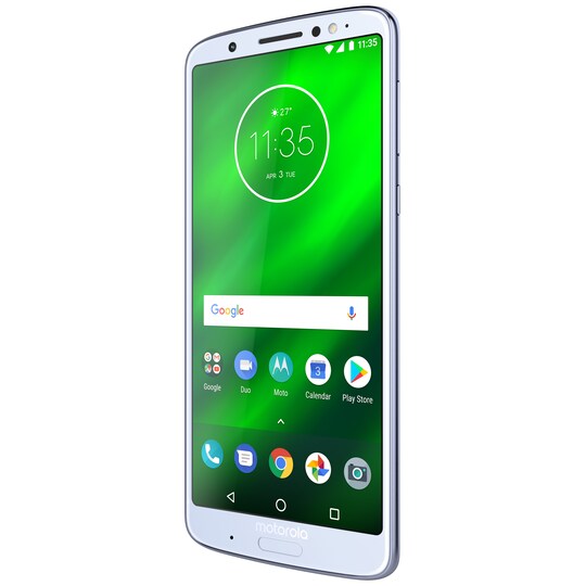 Motorola Moto G6 Plus smarttelefon (nimbusblå)