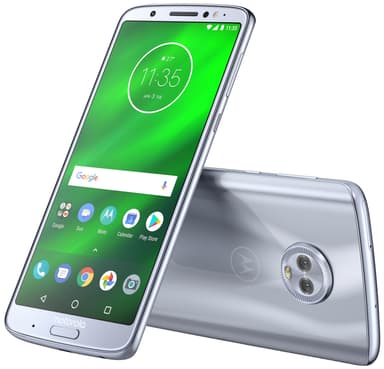 Motorola Moto G6 Plus smarttelefon (nimbusblå)