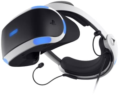 PlayStation VR-headset 2018 + PS4-kamera og VR Worlds