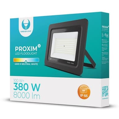 Forever LED Lampe IP66 100W 4500K