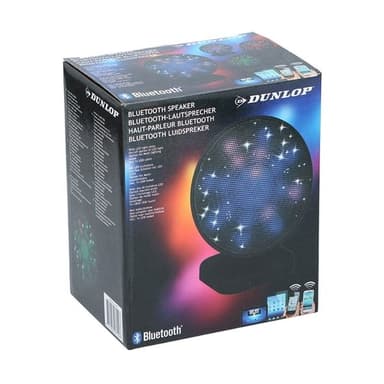 Dunlop Bluetooth Høyttaler med LED