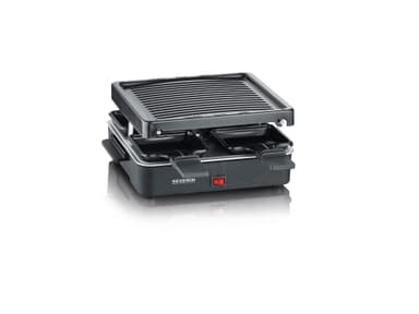 Severin raclette 4 pers. 600 watt svart