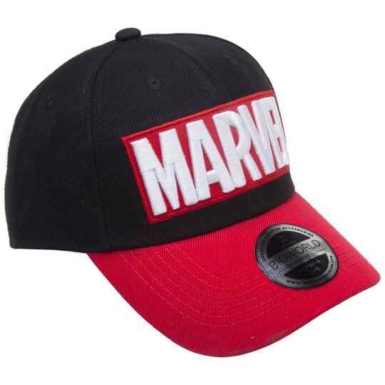 Marvel buet caps (sort/rød)