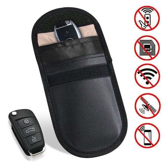 Nøkkelløs RFID-beskyttelse - bilnøkkelveske
