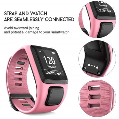 TomTom armbånd silikon - rosa