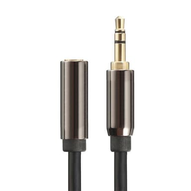 Forlengningskabel for lyd 3,5 mm hann - 3,5 mm hunn, 1,5 meter