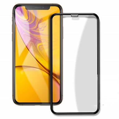Skjermbeskytter iPhone XS Max Herdet Glass Svart