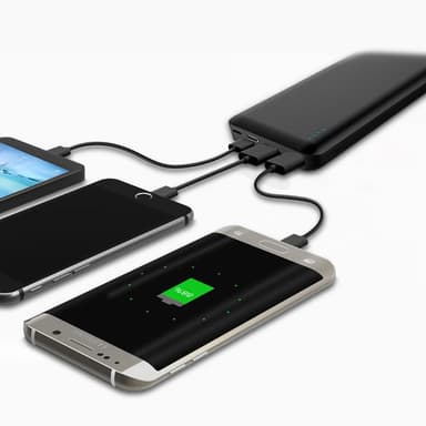 Doca DG206PD Powerbank 20.000 mAh - svart