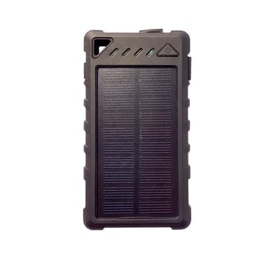 DOCA D-S8000 Powerbank sollader 8000 mAh - svart