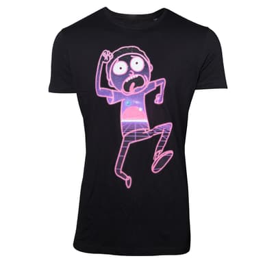T-skjorte Rick & Morty - Neon Morty (L)