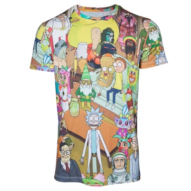 T-skjorte Rick & Morty - Multitrykk (XL)
