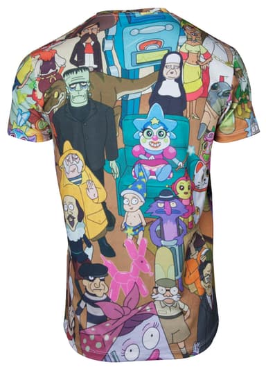T-skjorte Rick & Morty - Multitrykk (XL)