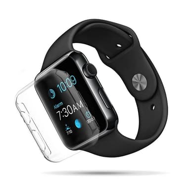 Apple watch 42 mm serie 2/3 heldekkende skjermbeskyttelse – gjennomsiktig