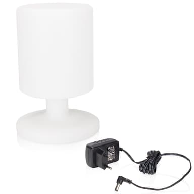 Travis oppladbar bordlampe