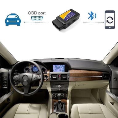 OBD2 ELM 327 feilkodeleser Bluetooth - for Android / Windows