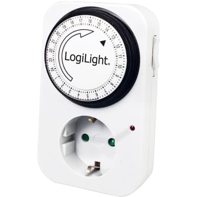 Innendørs timer 24 timer mekanisk 16A