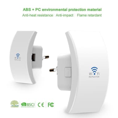WiFi-repeater / rekkeviddeutvidelse og tilgangspunkt