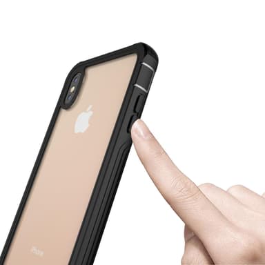 iPhone Xs Max sjokkbestandig deksel med skjermbeskytter