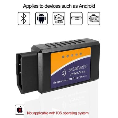 OBD2 ELM 327 feilkodeleser Bluetooth - for Android / Windows