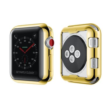Apple Watch 42mm serie 2/3 fullskjermbeskytter - gull