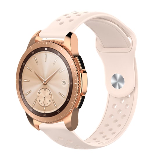 Galaxy Watch 42 mm armbånd 20 mm - beige rosa