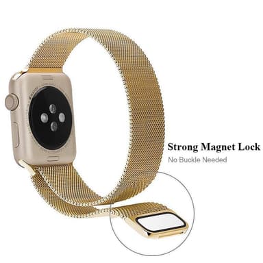 Apple Watch 1/2/3 armbånd Milanesisk loop 42 mm - svart