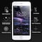 INF Skjermbeskyttelse iPhone 8 Plus herdet glass / 3D heldekkende - hvit