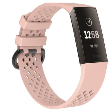 Fitbit Charge 3/4 armbånd Beigerosa (S)
