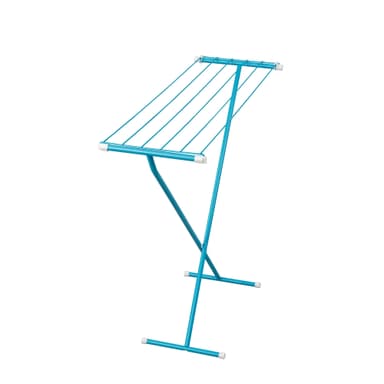 Rörets Compact tørkestativ (aqua)