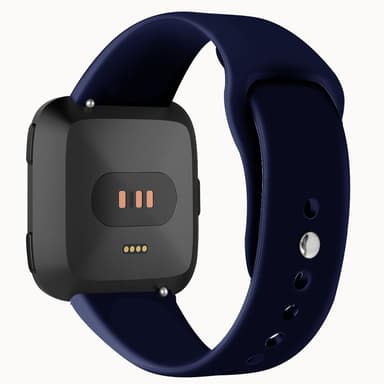 Fitbit Versa armbånd gummi - blå - S