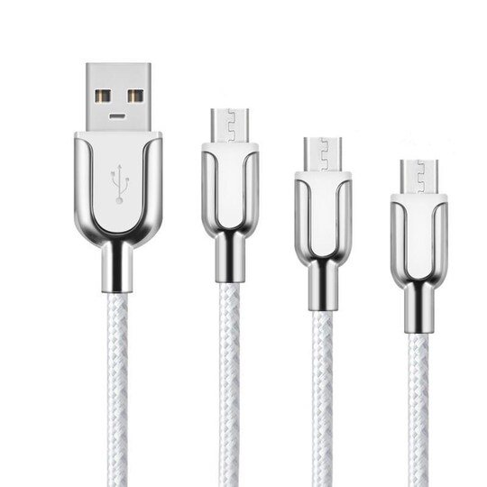 Micro USB-kabel - nylon - 1 m