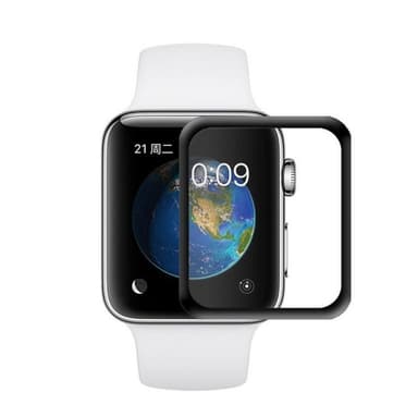 Apple Watch 42 mm Heldekkende 3D Herdet Glass Skjermbeskyttelse