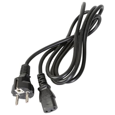 Qnect C13 3-polet strømkabel (2 m)