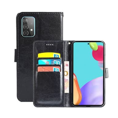 Lommebokdeksel 3-kort Samsung Galaxy A52 5G  - Svart
