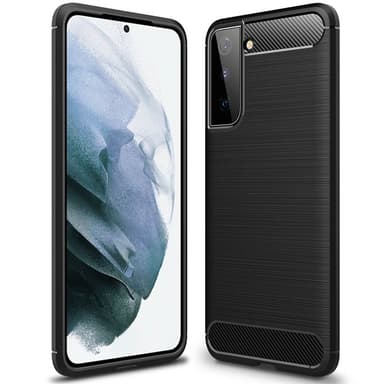 Børstet silikondeksel Samsung Galaxy S21 Plus