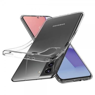 Spigen Samsung Galaxy S21 Deksel Liquid Crystal Crystal Clear