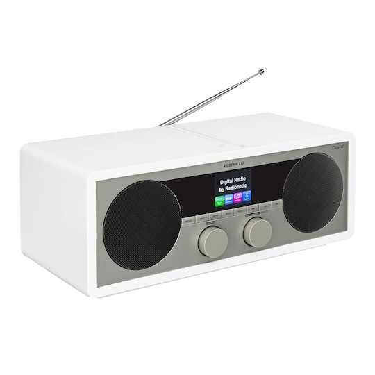 Radionette Duett radio (hvit)