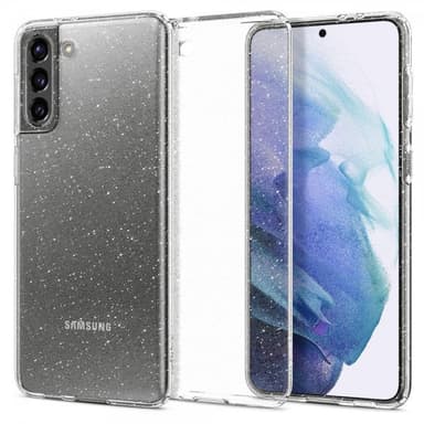 Spigen Samsung Galaxy S21 Plus Deksel Liquid Crystal Glitter Crystal Quartz